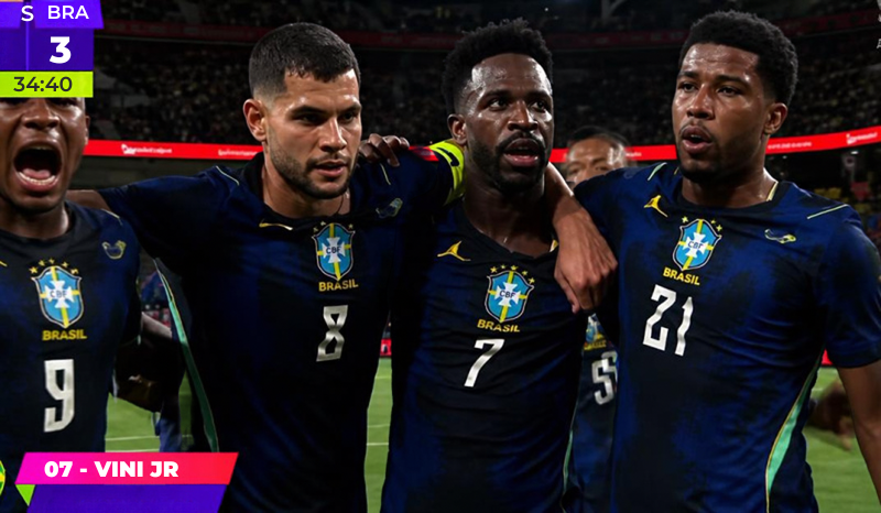 Brasil conquista vitória emocionante sobre a Austrália por 4 a 2