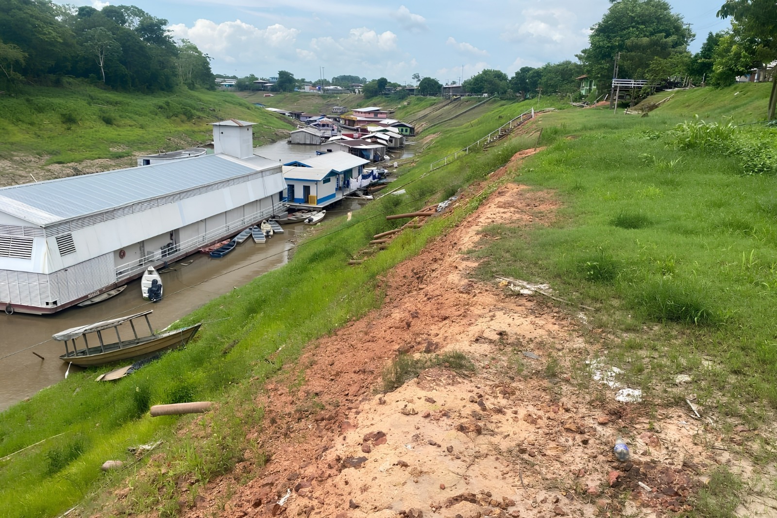 MPAM toma medidas para proteger Anamã de riscos de terras caídas