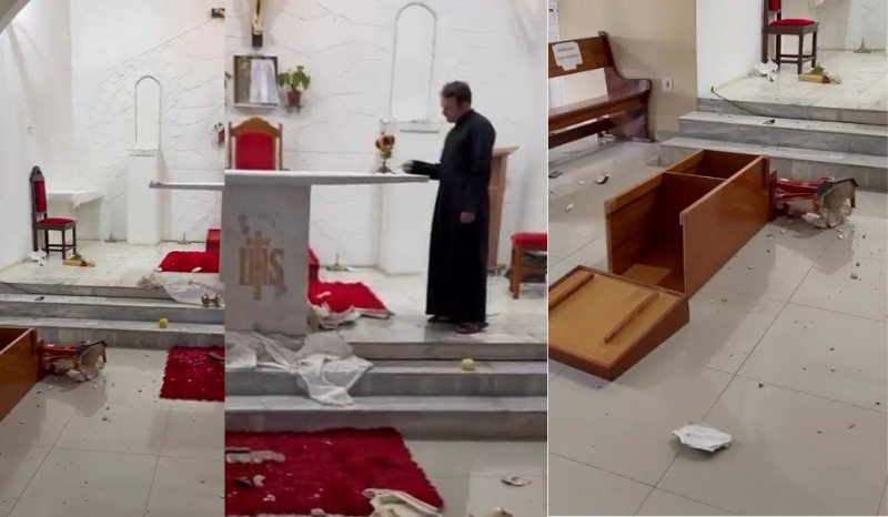 Homem é preso após vandalizar Igreja Matriz em Monte Alegre de Sergipe