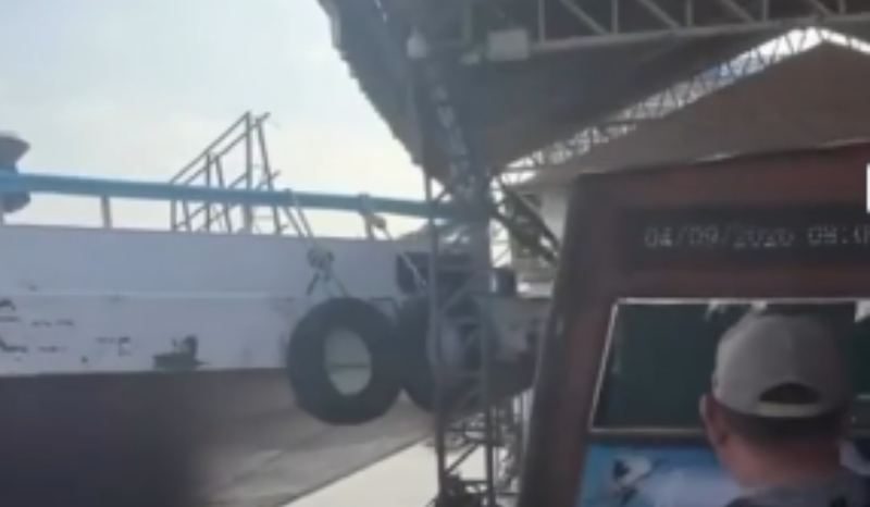 Embarcação colide com estrutura do porto de Jutaí no Amazonas