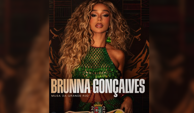 Brunna Gonçalves confirma continuidade como musa da Grande Rio