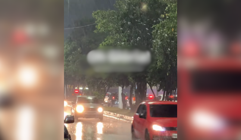 Chuva traz alívio após intenso dia de fumaça em Manaus