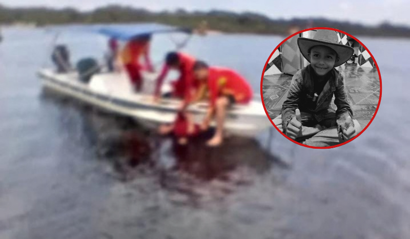 Corpo de criança é encontrado após naufrágio no Rio Maués-Açu; pai está desaparecido