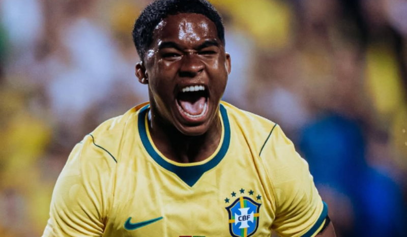 Endrick fala sobre pressão no futebol e a realidade dos trabalhadores