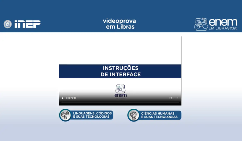Atualização do Enem Libras: Videoprovas de 2017 a 2025 Disponíveis