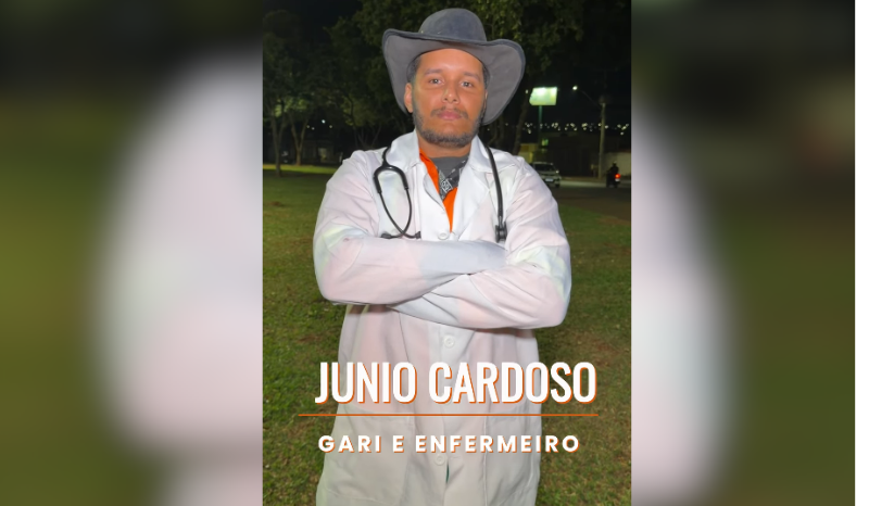 Gari se Forma em Enfermagem e Celebra Conquista com Uniforme