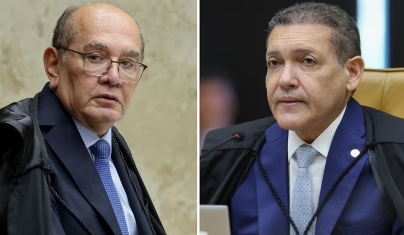 Conflito entre Gilmar Mendes e Nunes Marques agita o STF