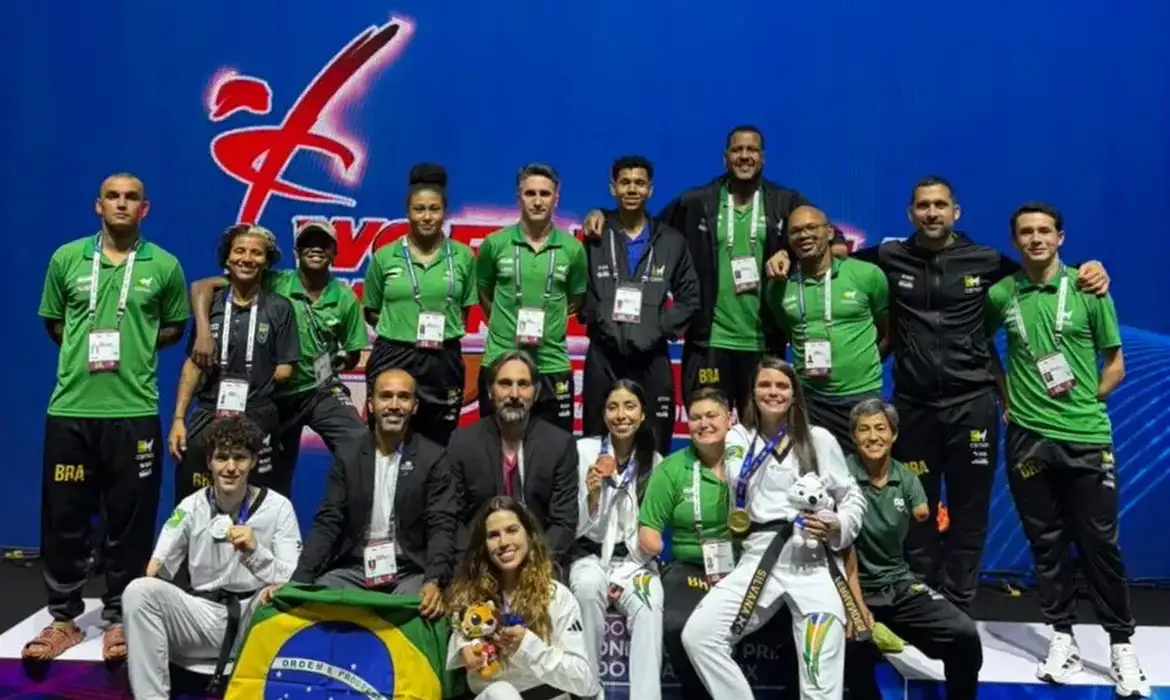 Brasil brilha com quatro medalhas no Grand Prix de Parataekwondo na Coreia do Sul