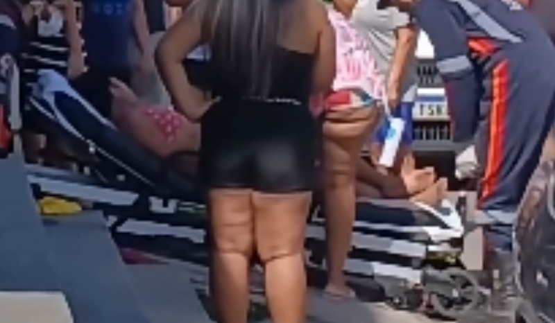Mulher dá à luz prematuro na rua em Manaus; moradores ajudam