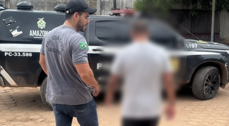 Homem é preso por suspeita de feminicídio após mulher descobrir traição no AM