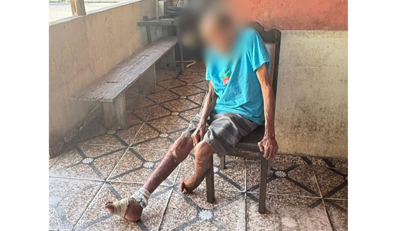 Homem e mulher são presos por maus-tratos a idoso de 87 anos em Parintins