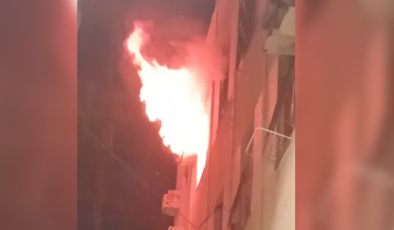 Incêndio atinge apartamento no condomínio Jardim Brasil em Manaus