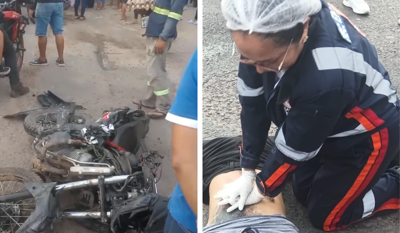 Jovem morre em acidente na AM-010 após perder controle da motocicleta