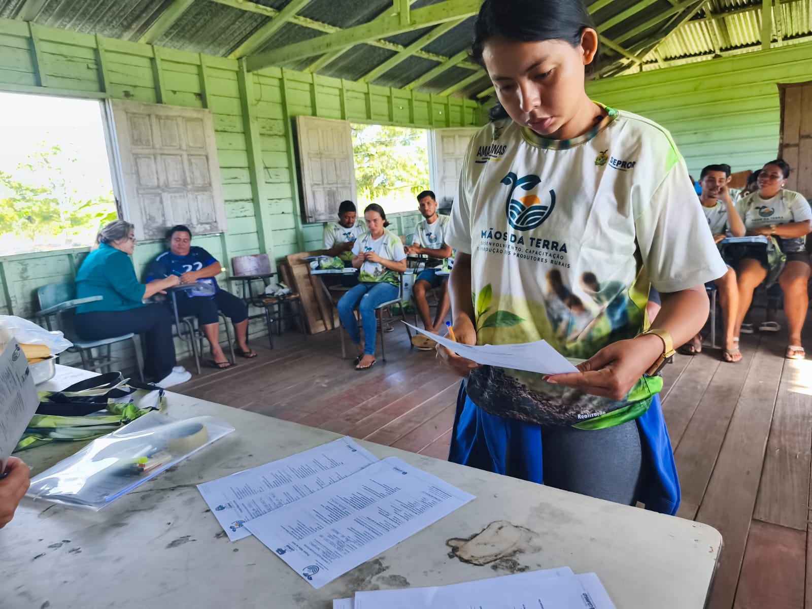 Mãos da Terra capacita agricultores na região metropolitana de Manaus