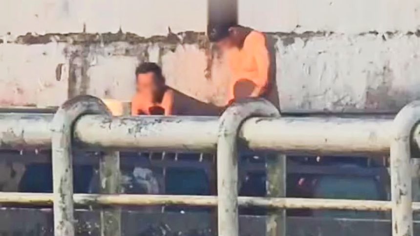 Polícia Militar prende dois homens na orla de Macapá em área de captação de água