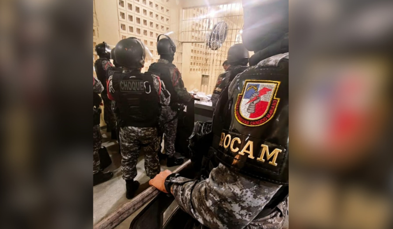 Forças de segurança restabelecem controle em rebelião de PMs na BR-174