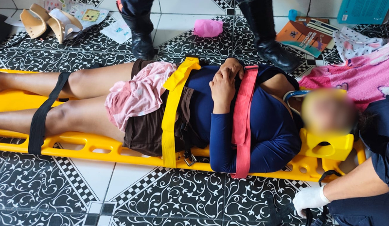 Homem é procurado após agredir mulher em Tabatinga com chute no rosto