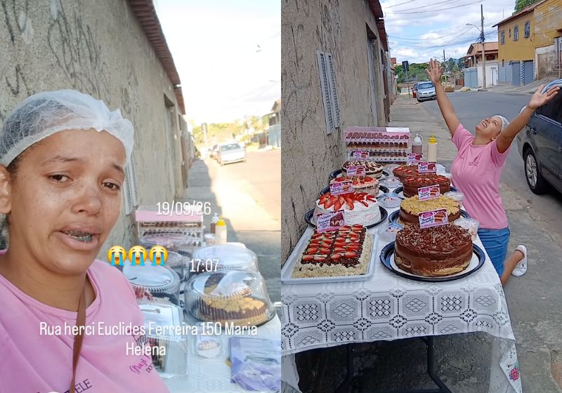 Confeiteira de Belo Horizonte emociona ao pedir ajuda e vende todos os doces