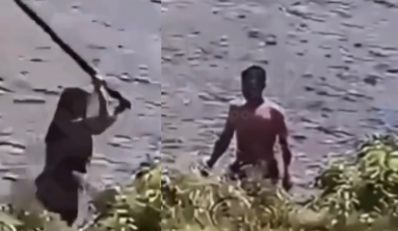 Mulher reage a agressão com pedaço de madeira em São Gabriel da Cachoeira