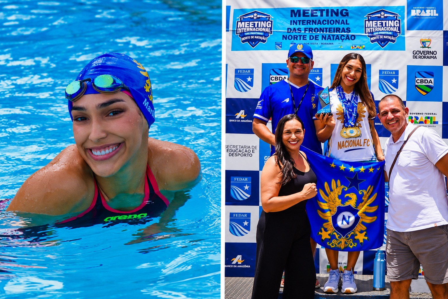Luisa Marillac brilha e conquista sete ouros no Meeting Internacional