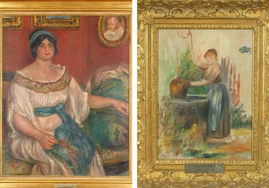 Ladrões roubam obras de arte de € 9 milhões do Museu Renoir na França
