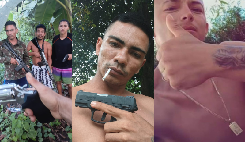 Pânico em comunidades ribeirinhas do AM devido a fotos de piratas armados