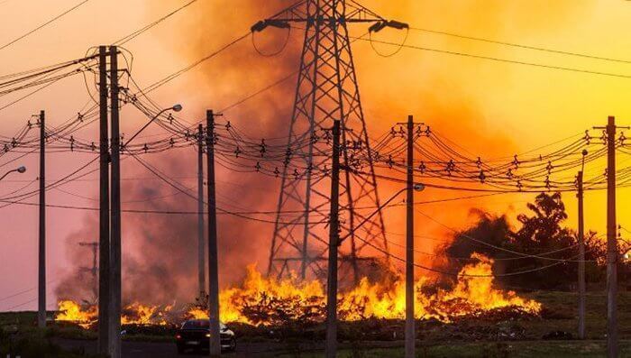 Queimadas em setembro provocam aumento nas interrupções de energia no Norte
