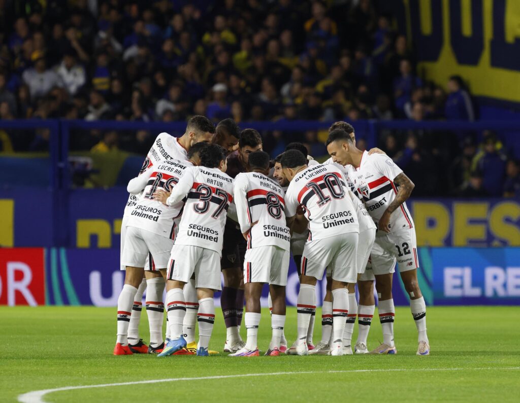 São Paulo sofre derrota para o Boca Juniors na Sul-Americana