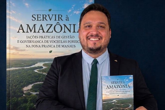 Frederico Aguiar apresenta livro sobre gestão na Zona Franca de Manaus