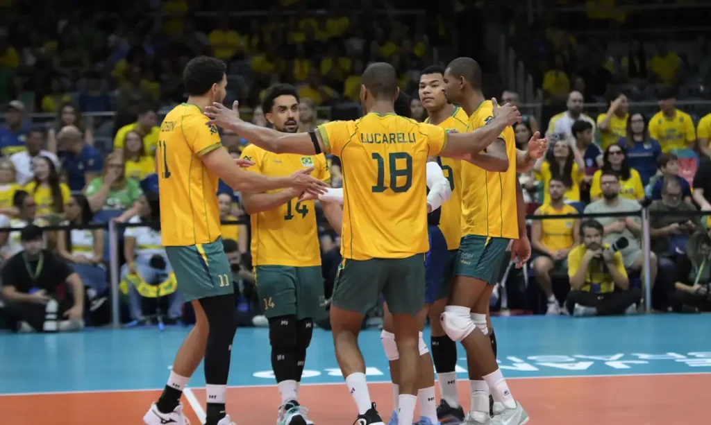 Brasil vence Venezuela e garante vaga no Mundial de Vôlei Masculino 2027