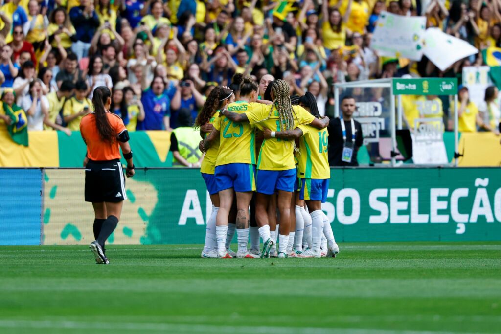 Seleção Feminina brilha e derrota Argentina em amistoso no Beira-Rio