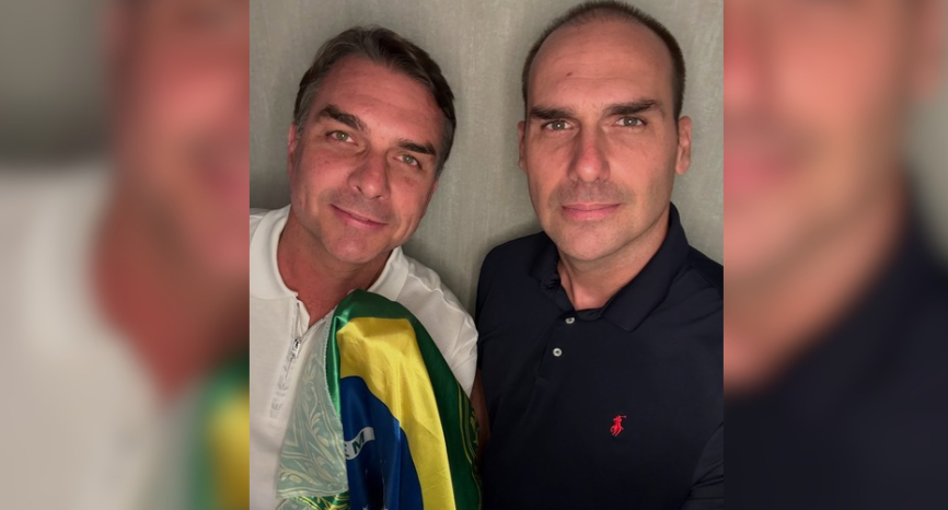 Chegada de Flávio Bolsonaro aos EUA provoca pedidos de deportação nas redes sociais