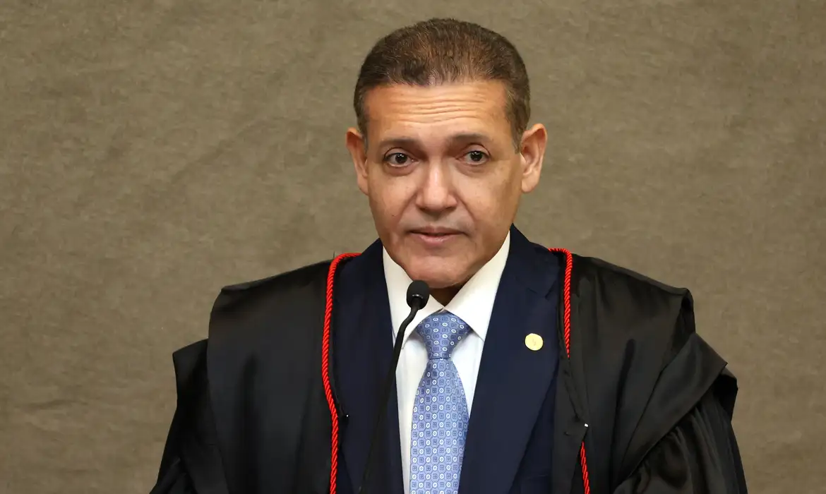Kassio Nunes Marques faz pronunciamento no dia das eleições