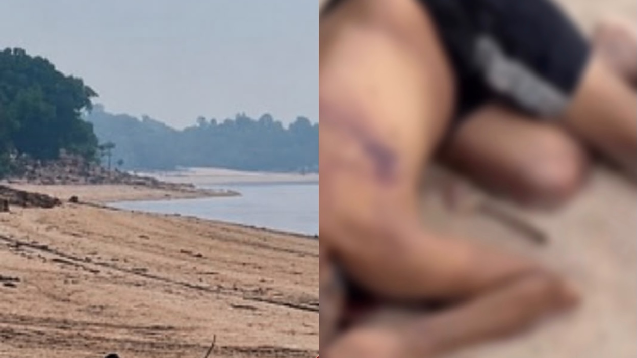 Corpo de homem é descoberto na praia da Ponta Negra em Manaus