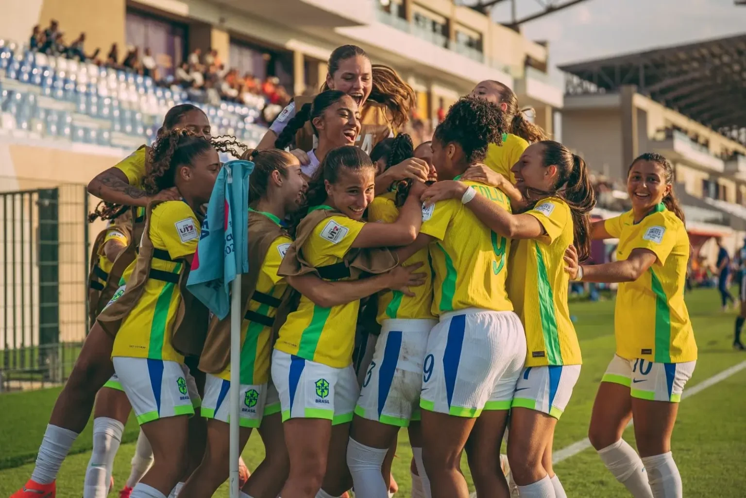Brasil vence Canadá por 6 a 2 na estreia da Copa do Mundo Feminina Sub-17