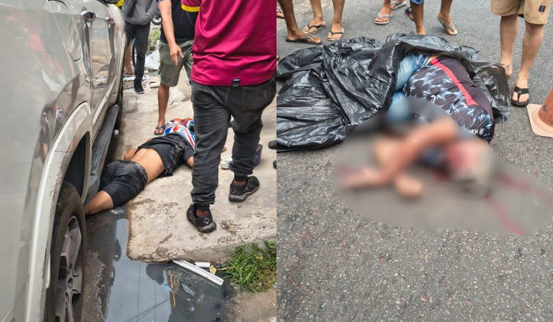 Idoso é atropelado por motociclista na avenida Cosme Ferreira em Manaus