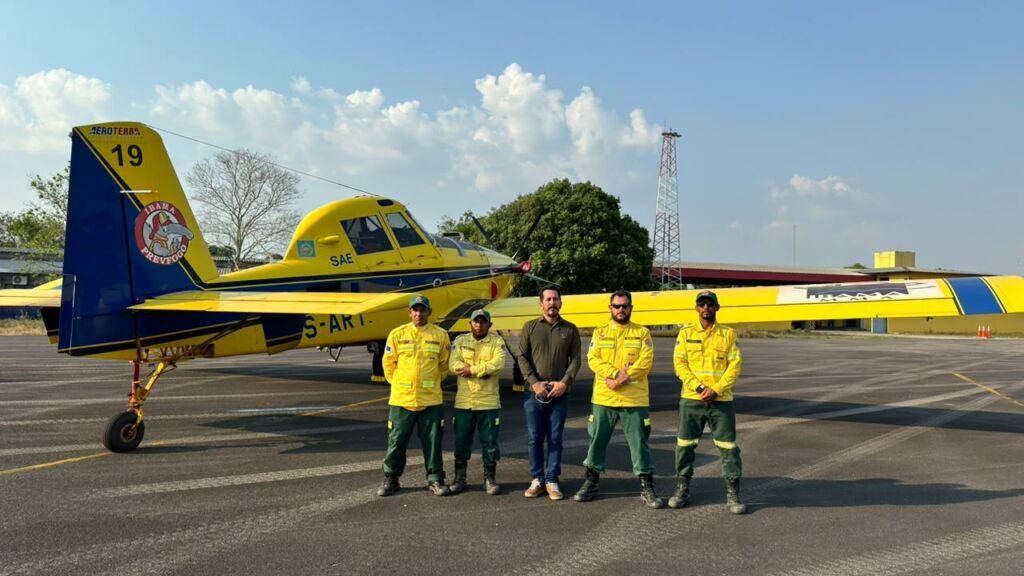 Amazonas solicita recursos e aeronaves para combate à estiagem severa