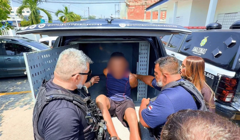 Homem é preso em Manaus por agredir vizinha; caso envolve jiu-jitsu