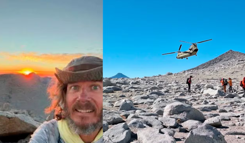 Alpinista dos EUA morre após queda durante descida do Monte Morgan