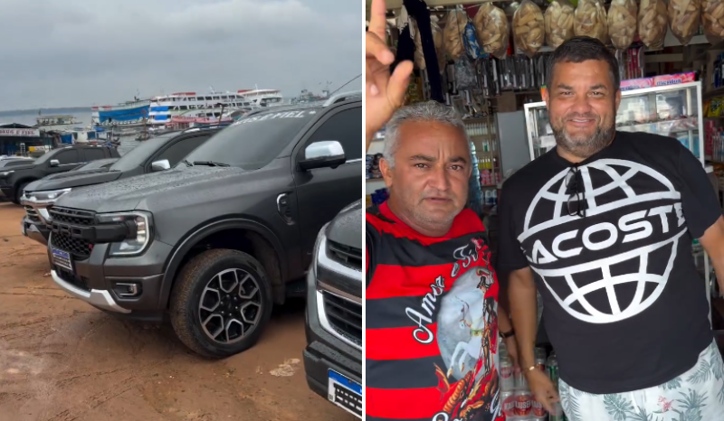 Amigos apostam caminhonetes e cordões de ouro por Lula e Flávio Bolsonaro