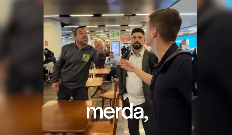 Deputado Lucas Pavanato e ministro Guilherme Boulos trocam ofensas e ameaças no Aeroporto de Brasília
