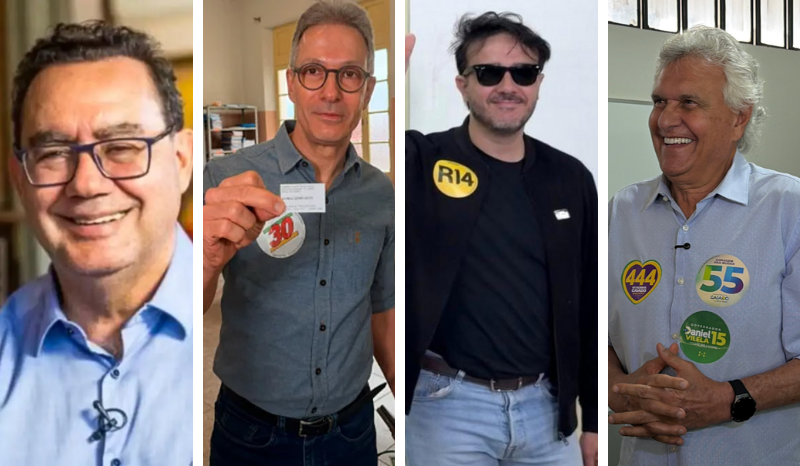 Quem os políticos vão apoiar no 2º turno: Zema, Cury, Renan e Caiado