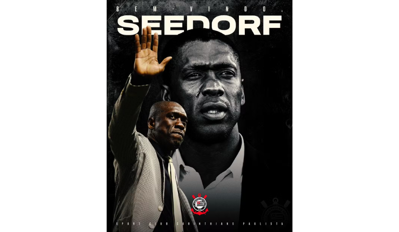 Corinthians anuncia Clarence Seedorf como técnico até o fim de 2027