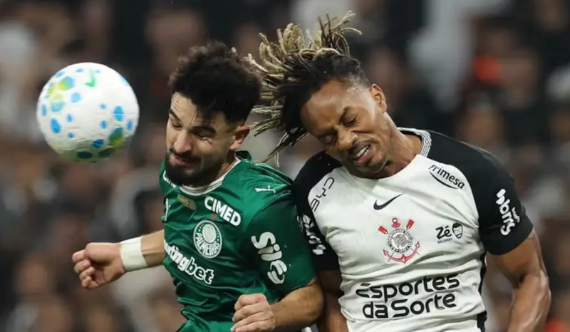 Clássico paulista: Palmeiras e Corinthians se enfrentam no Brasileirão