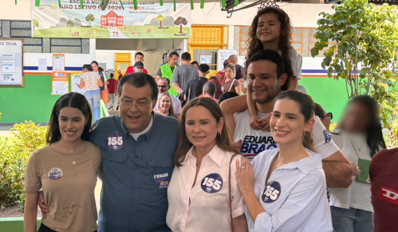Eduardo Braga Vota com a Família e Defende Novo Rumo para o Amazonas