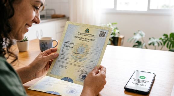 Saiba como solicitar a 2ª via da certidão de nascimento online