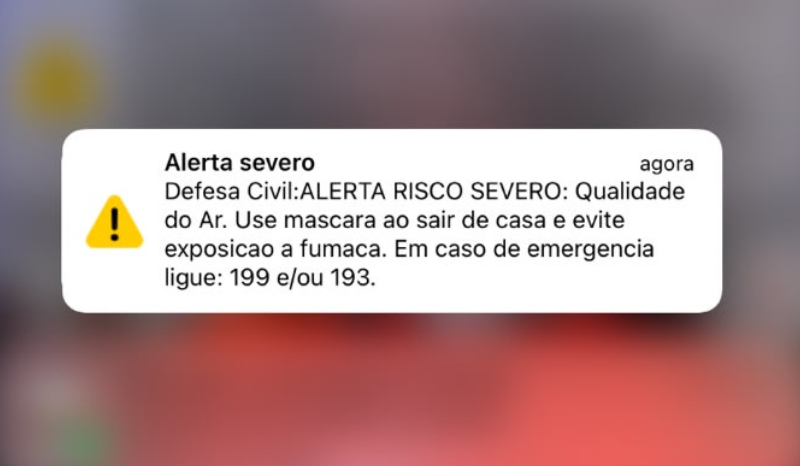 Defesa Civil emite alerta severo sobre fumaça em Manaus; saiba como se proteger