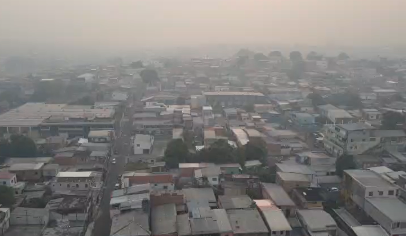 Manaus enfrenta chuva e temperaturas que podem chegar a 38 °C nesta segunda