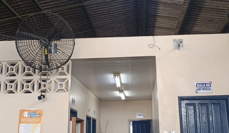 Criminoso invade escola em Manaus e furta ventilador industrial