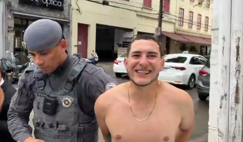 Filho é preso após esfaquear pai e agredir namorada em São Paulo